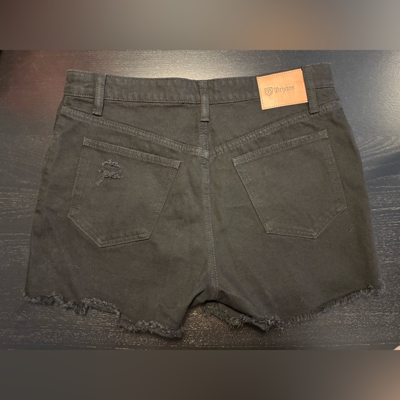 BRIXTON Natasha Cut Off Distressed Shorts - Picture 2 of 6
